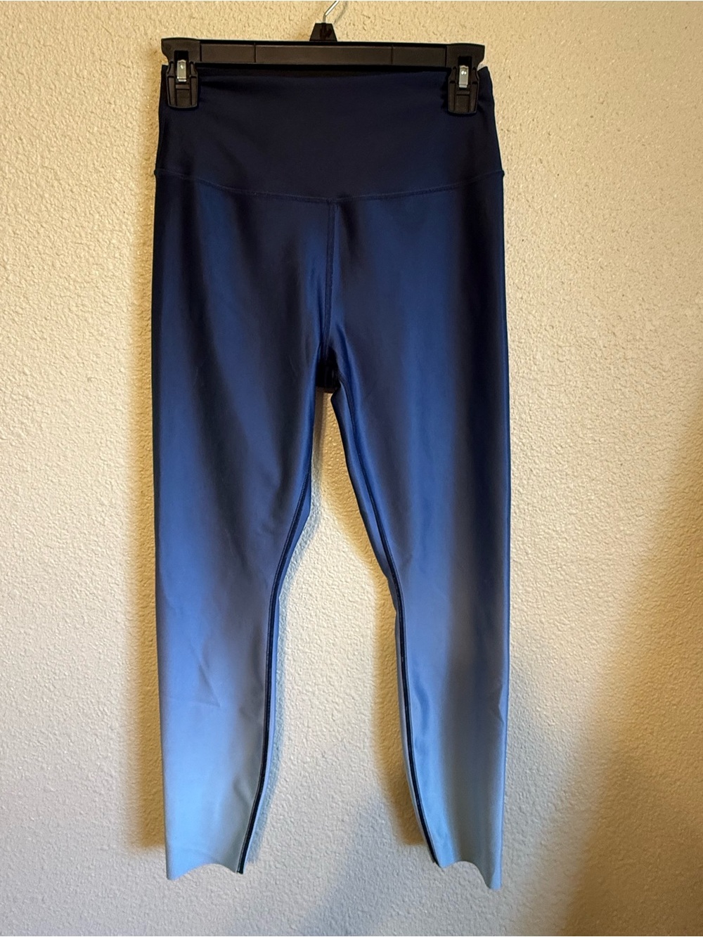 Good American Ombre Navy to Sky Blue High-Rise Leggings - Picture 2 of 4